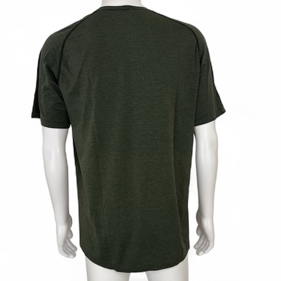 lululemon Metal Vent Olive Short Sleeve Tee - Picture 2 of 8